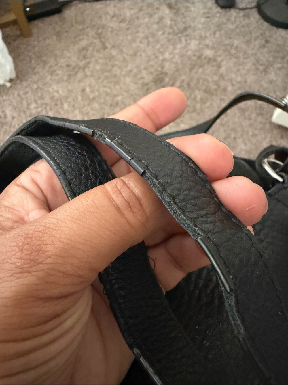 Rebecca Minkoff Black Leather Backpack - Picture 9 of 9